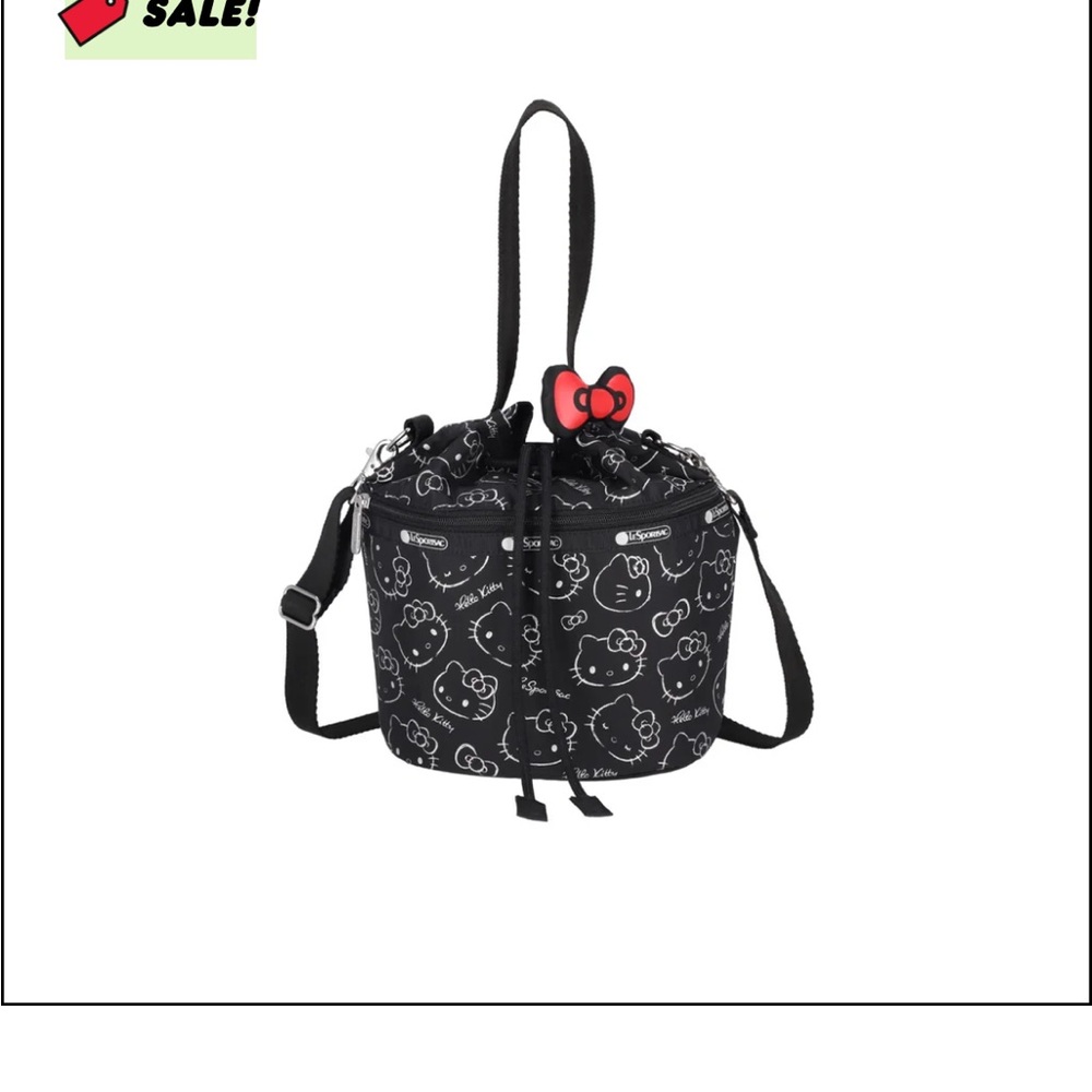 Hello Kitty x LeSportsac Drawstring Bucket Bag (I Am A Star) NWT - Picture 2 of 5